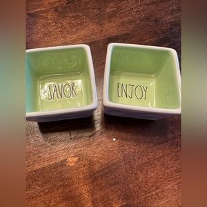 Rae Dunn Savor and Enjoy Bowls